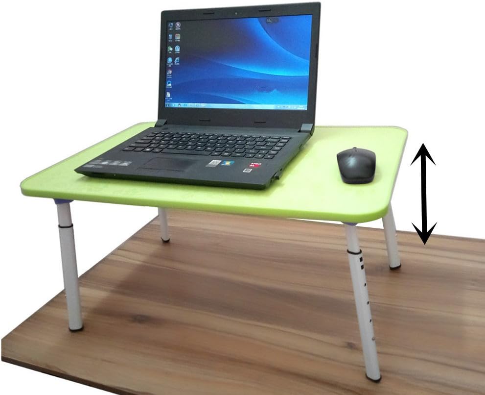 Adjustable Standing Desk Portable Laptop Computer Stand Small Folding Table Bed Tray Foldable Lap Writing Desk For Sofa Couch Floor Kids Camping Picnic Outdoor
