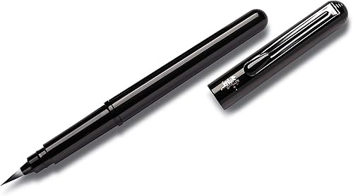 Miniatura 2 de Pentel XGFKPFP10-A - Bolígrafo de pincel y dos repuestos tinta negra