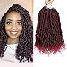 Bomb Twist Crochet Hair 6 Packs Spring Twist Hair Prelooped Crochet Braids Synthetic Hair Extension Passion Twist Mini Twist Hair dreadlocks Braiding Hair for Women 14inch By Mirra's Mirror (T1B/BUG)