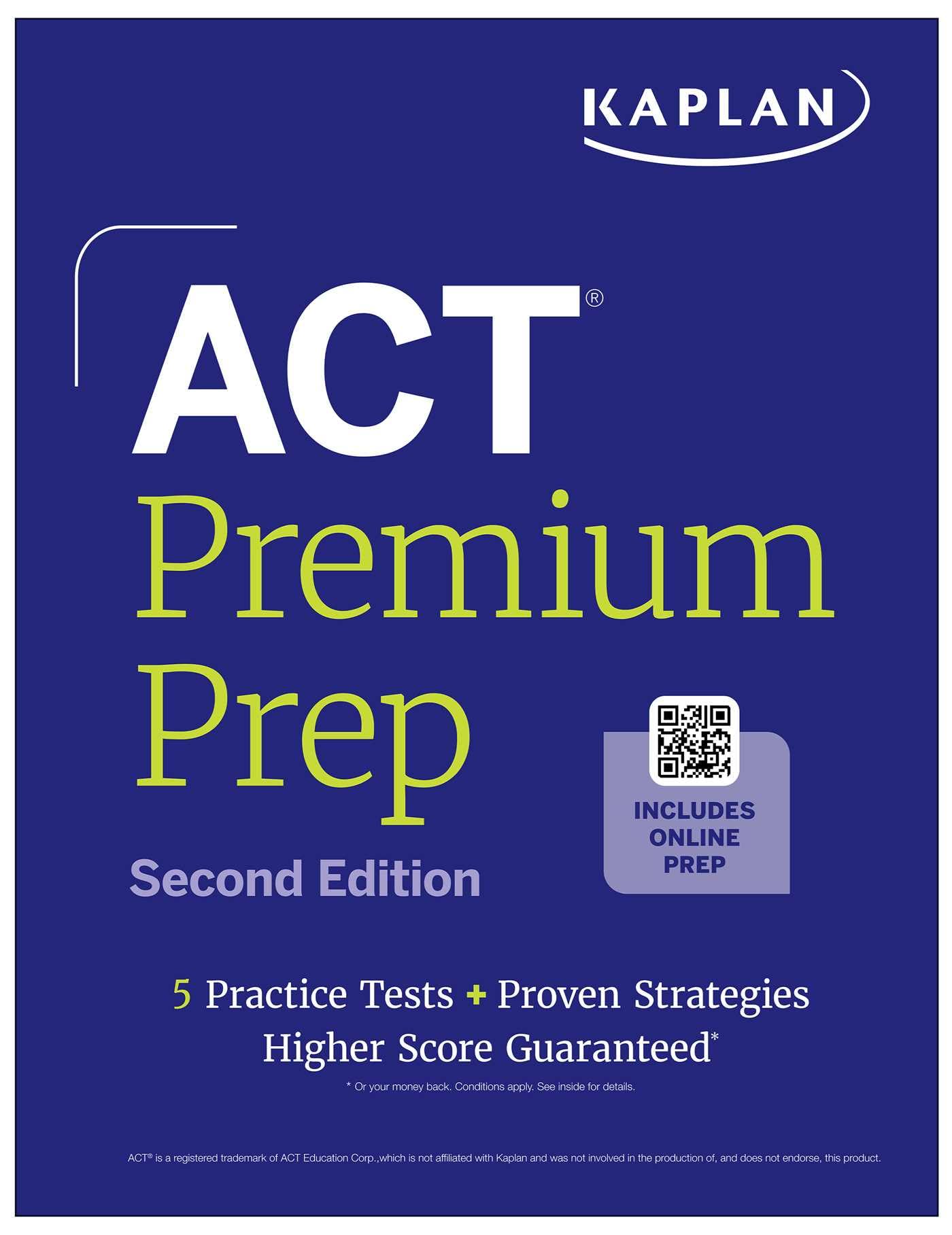 ACT Premium Prep: Second Edition (Kaplan Test Prep)