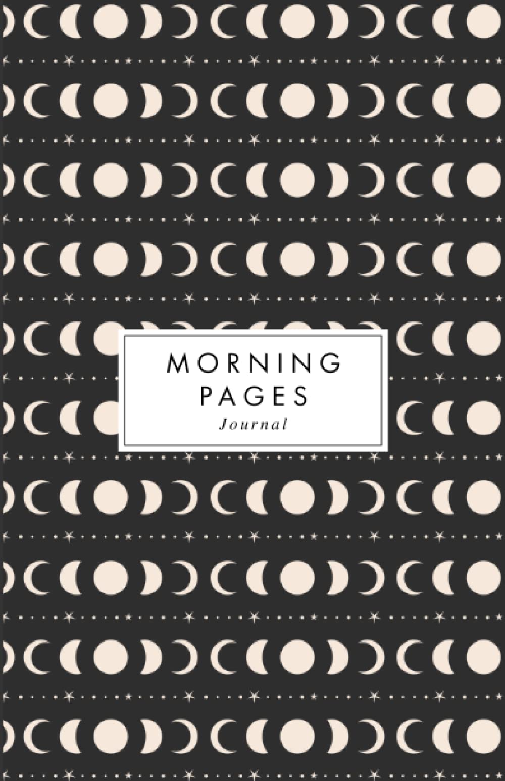 Morning Pages Journal: Moon Phases design to practise the Artist's Way book