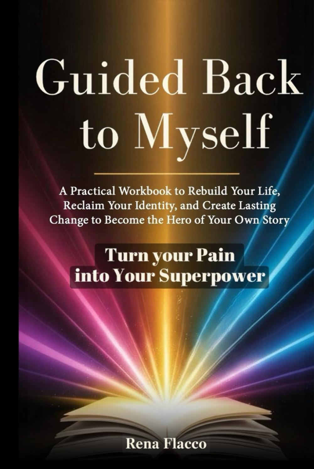 GUIDED BACK TO MYSELF: A practical workbook to Rebuild your life, Reclaim your identity, and create lasting change to be the hero of your own story.