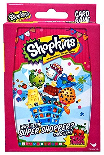 Shopkins Who's The Super Shopper Card Game, 2 Players or More, Ages 3 & Up