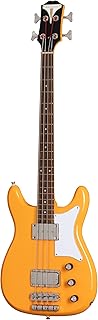 Epiphone Newport Bass 30.5 in Scale, California Coral