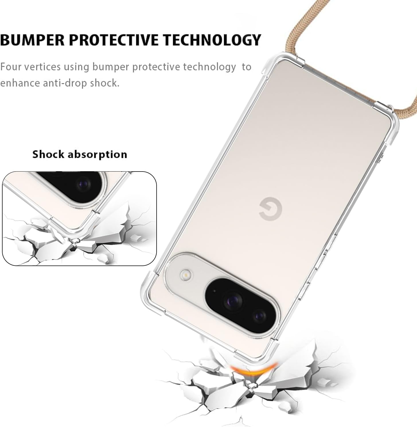 Review YESPURE Capa para Google Pixel 9: a proteção que combina estilo e resistência 4 61JWt2DbV L. AC SL1500