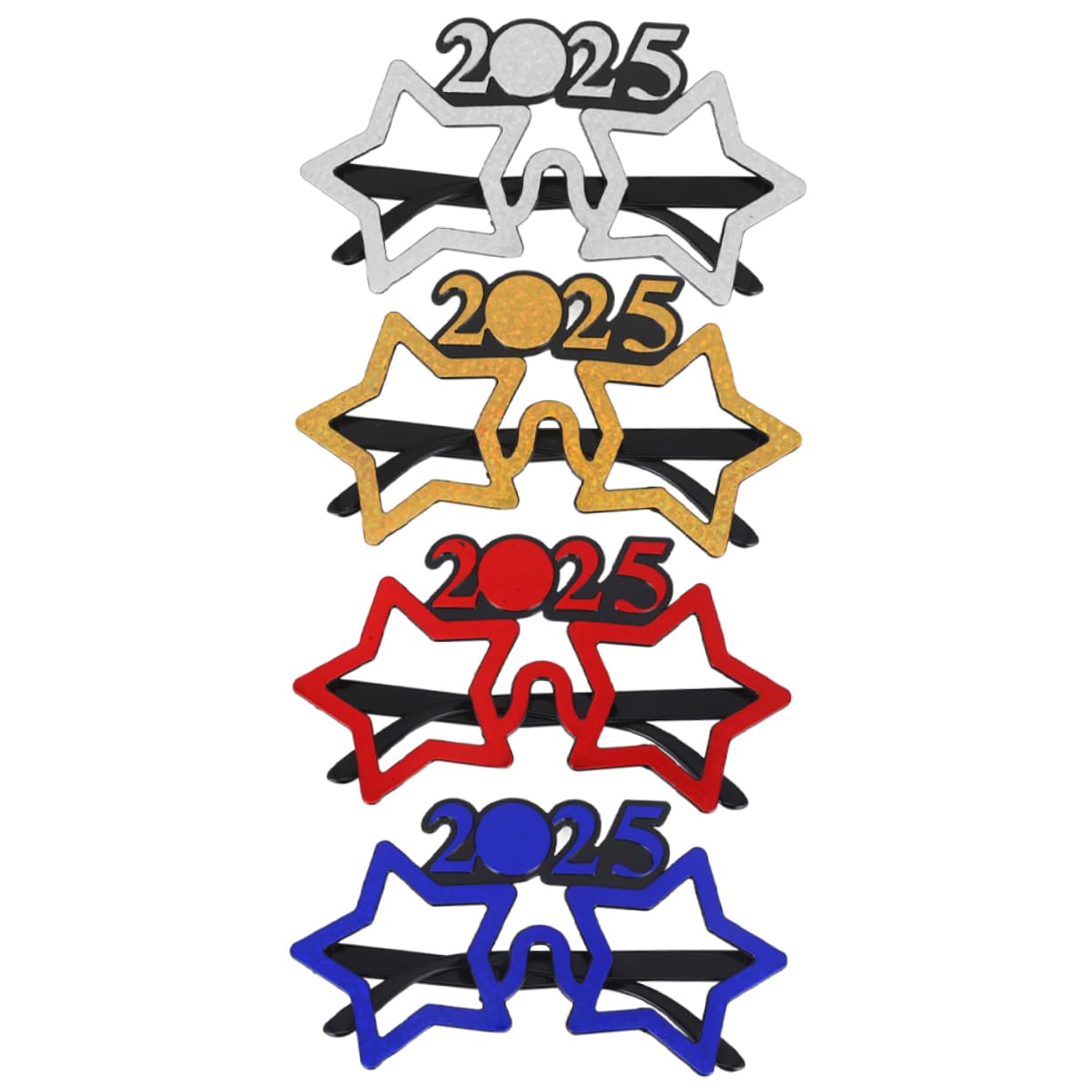 OFFSCH Unique Led Digital Glasses for 2025 New Year's Celebration Party Eyewear Disco Light Photo Booth Props