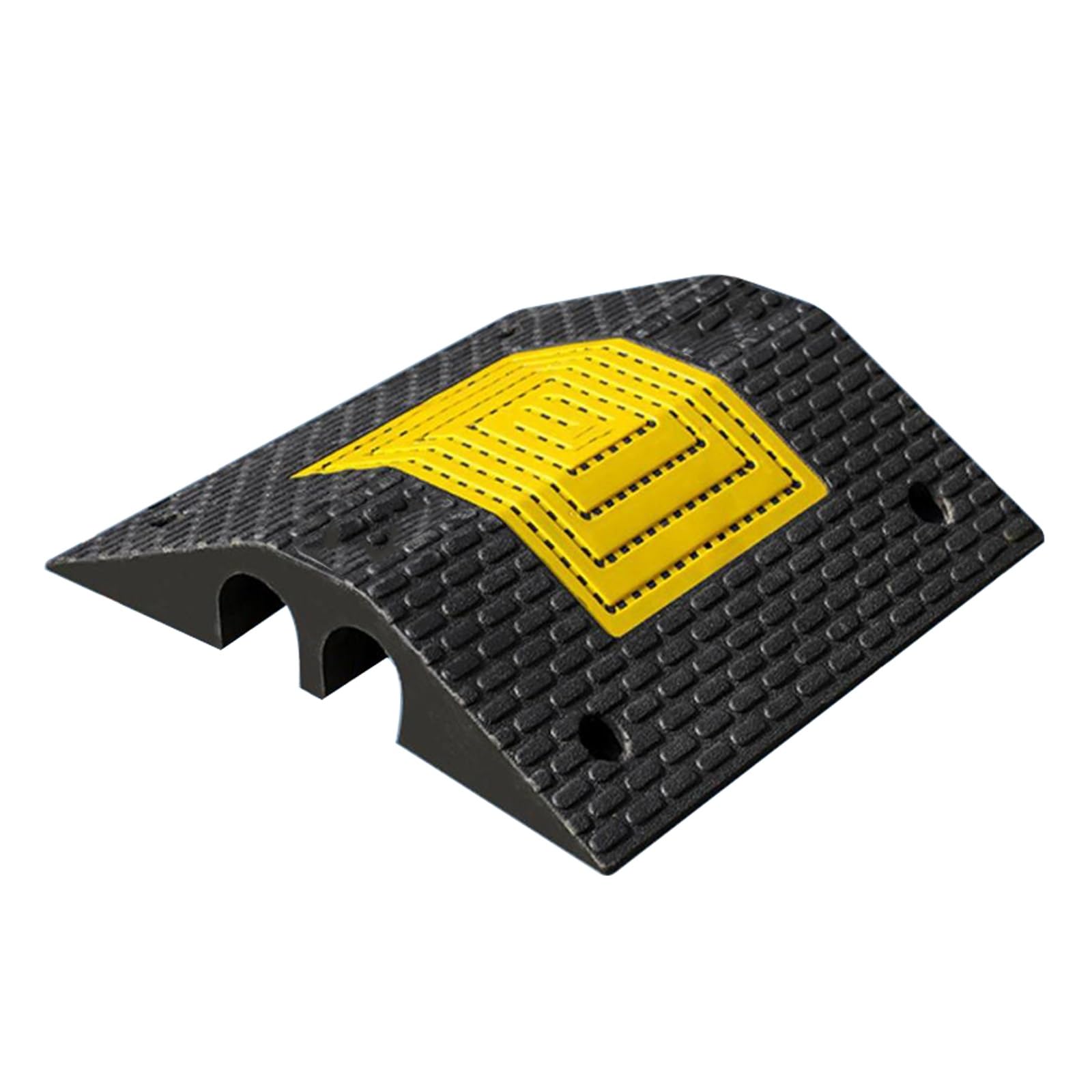 Canaleta Cables Suelo, Pasacables de Suelos, 2 Canales en la Parte Inferior, Capacidad de Carga 50t, Adecuada para Carga y Descarga en Muelles(50x50x10cm/20x20x4in)