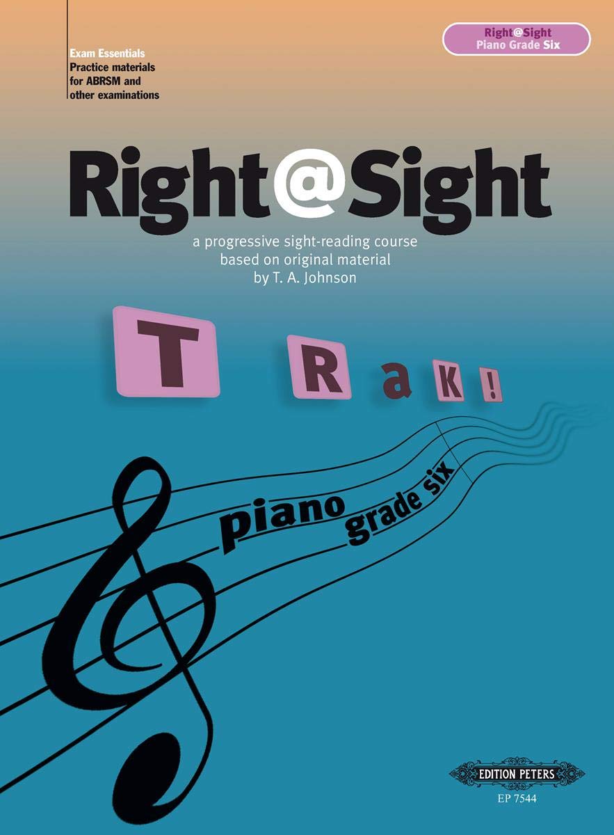 Right @ Sight Piano Grade 6 by Caroline Evans Book The Cheap Fast Free Post