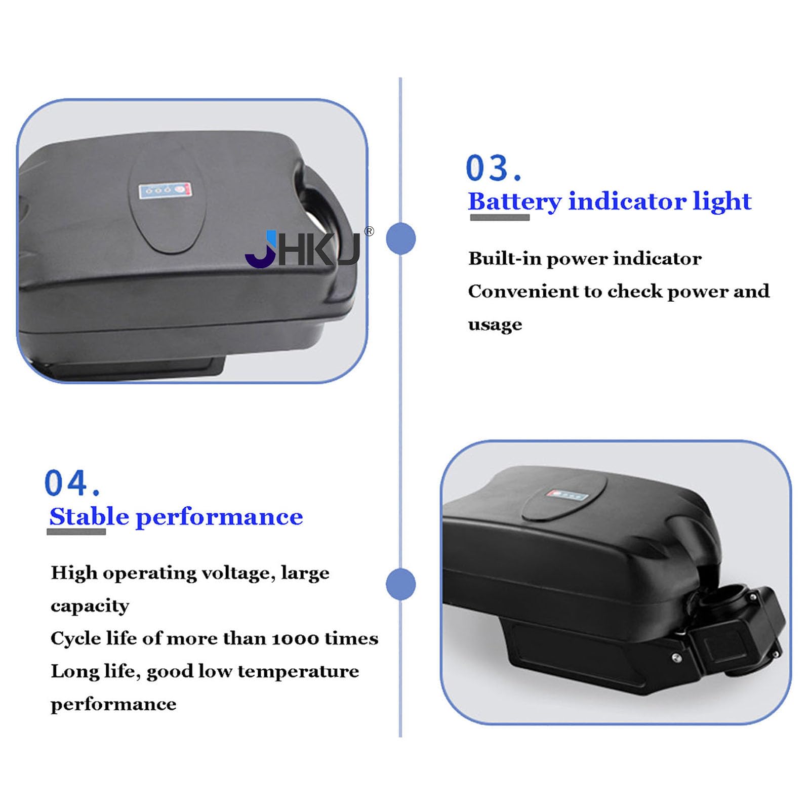 Akumulator litowy 24 V, 8 Ah, 10 Ah, 20 Ah, akumulator litowo-jonowy z ładowarką Akumulator litowy w kształcie żaby 24 V do zestawów silnikowych 200 W, 300 W, 400 W, 450 W