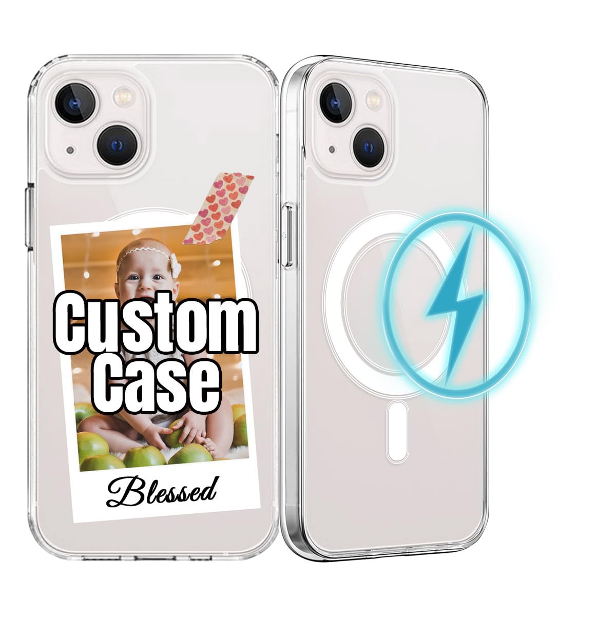 Amazon.com: Custom Magnetic Case for iPhone 18 17 Pro Max Air 16