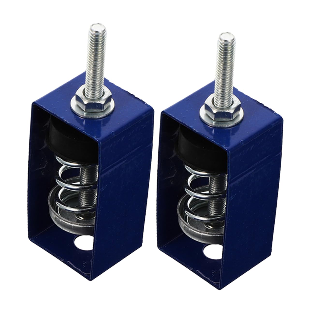 PRETYZOOM 2pcs Fan Coil Shock Absorber Indoor Ceiling Isolator for Home Vibration Isolator Useful Vibration Isolator Spring Hanger Vibration Isolator Damping Hanger for Rubber Blue