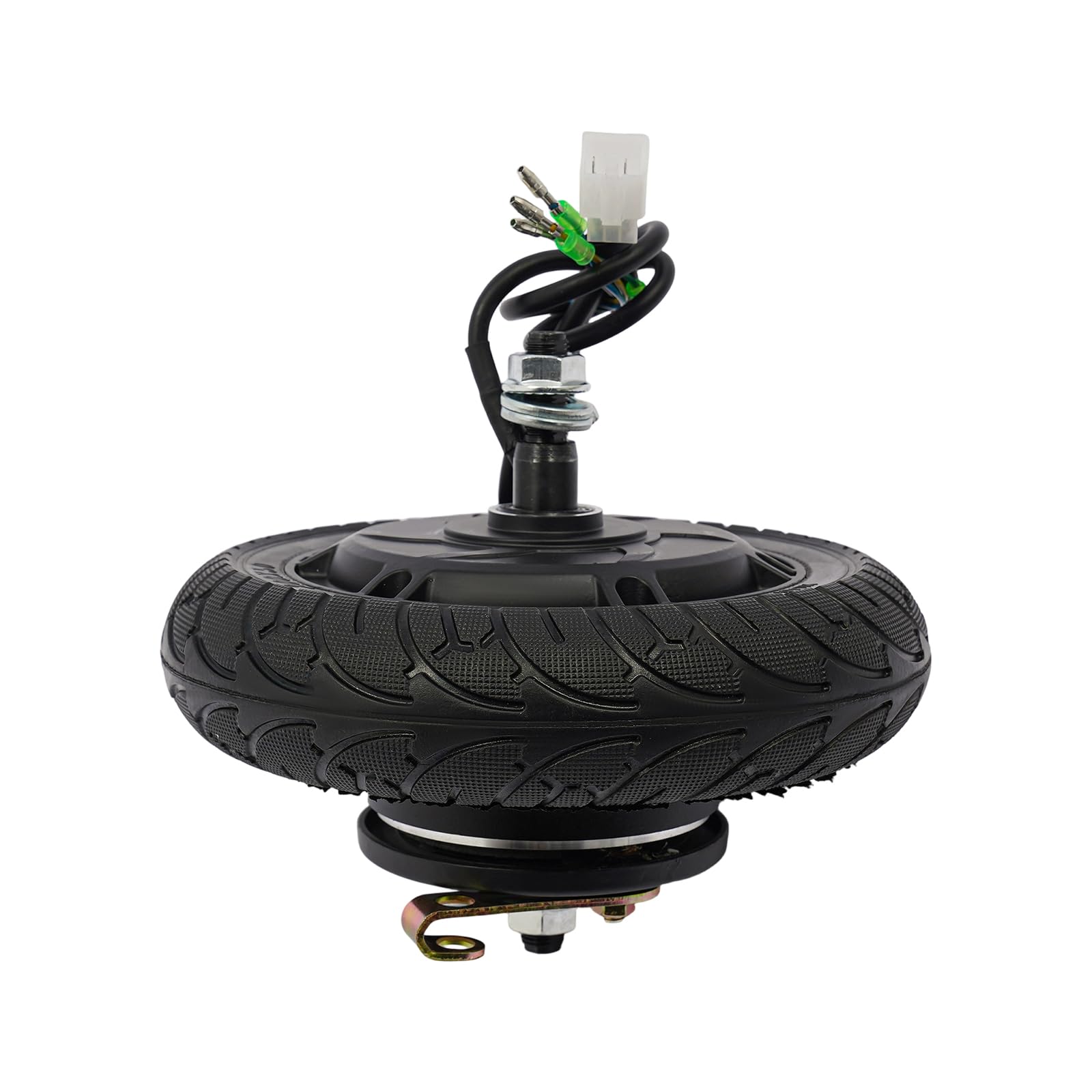 2x Kit de conversión de motor de rueda de 350W de 8 pulgadas | Con controlador de 3 velocidades y marcha atrás | Para patinete eléctrico, monopatín, silla de ruedas | Accionamiento eléctrico DIY para