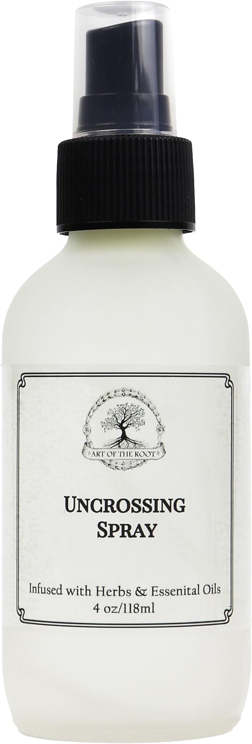 Uncrossing Spray 4 oz | Handmade with Herbs & Oils | Spiritual Negativity & Banishing Rituals | Hoodoo Voodoo Wicca Pagan