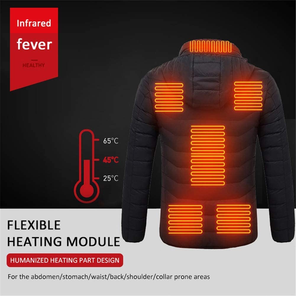 Heren Dames USB Elektrisch Verwarmd Sweater Top Thermische Sweatshirt Heren Dames USB Elektrisch Verwarmd Sweater Top Thermische Sweatshirt