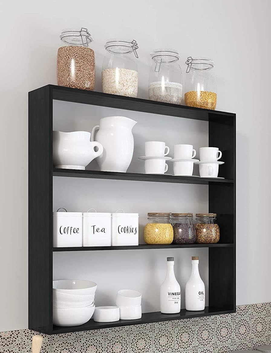 ABOUT SPACE Large Kitchen Rack for Kitchen Accessories - 3 Shelves Wall ...