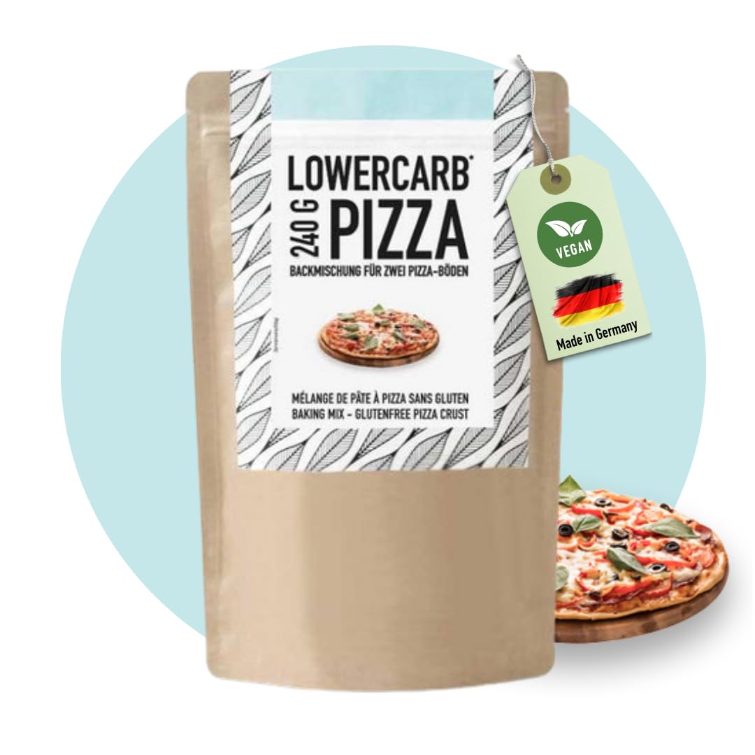 Organic Workout Lower‑Carb Pizza Backmischung