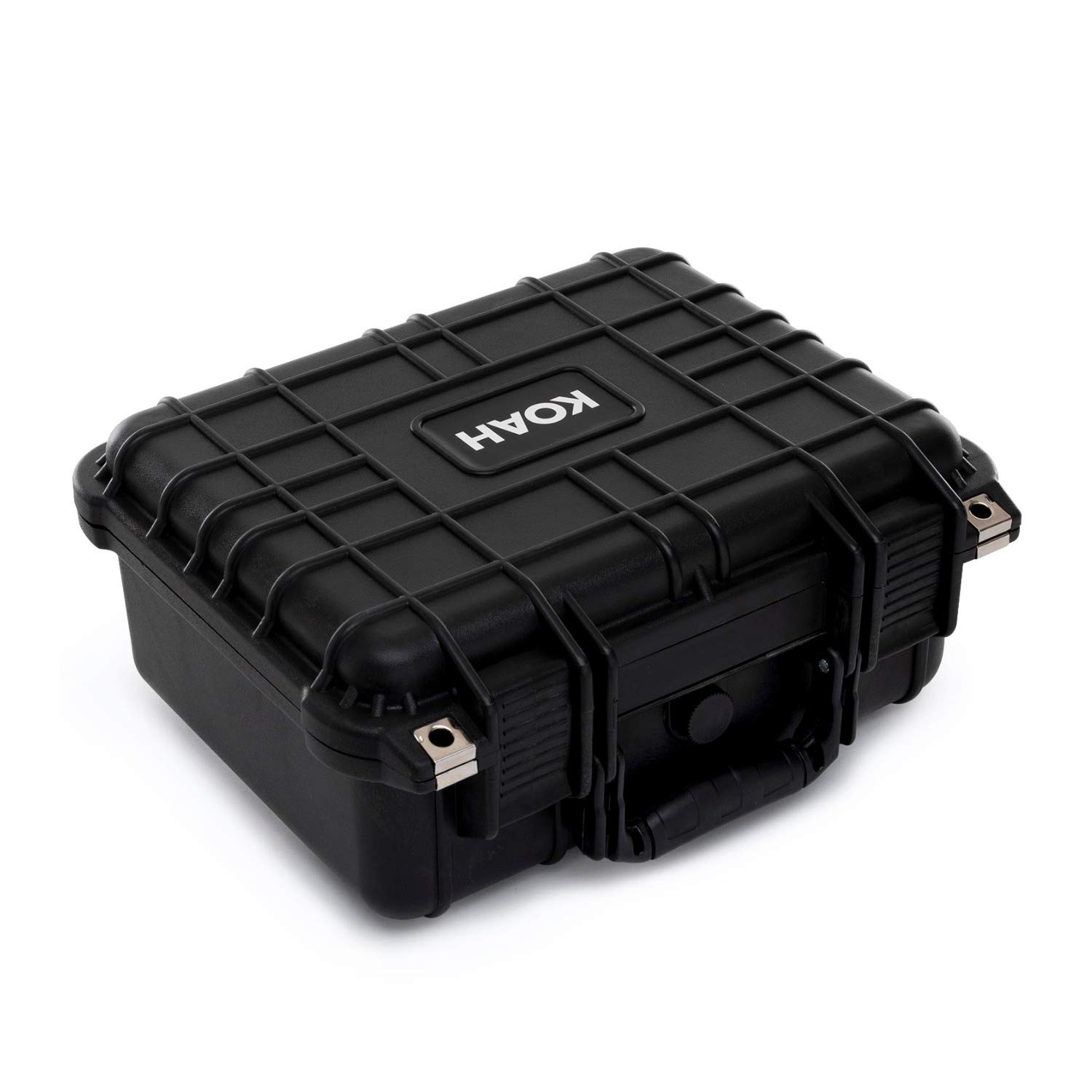 Koah Funda rígida resistente a la intemperie con espuma personalizable (13 x 11 x 6 pulgadas)