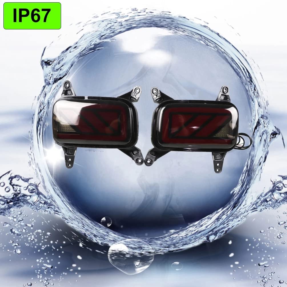 YONGYAO Drl Luce Posteriore Paraurti Freno Riflettore Indicatore Direzione Luce Posteriore per Sede Hyundai - Giusto