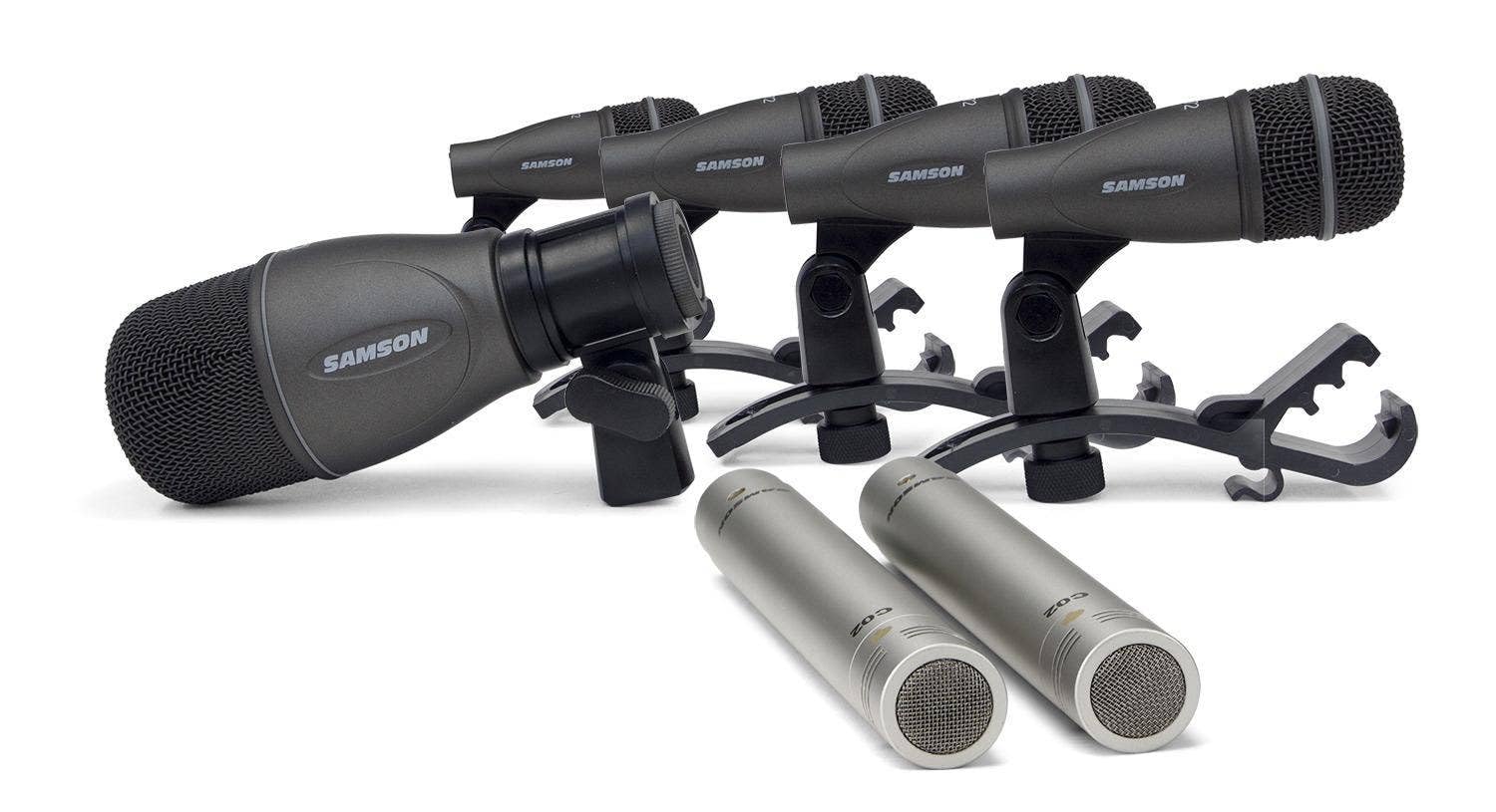 Amazon.com: SAMSON DK707 7-Piece Drum Mic Kit : Samson Audio