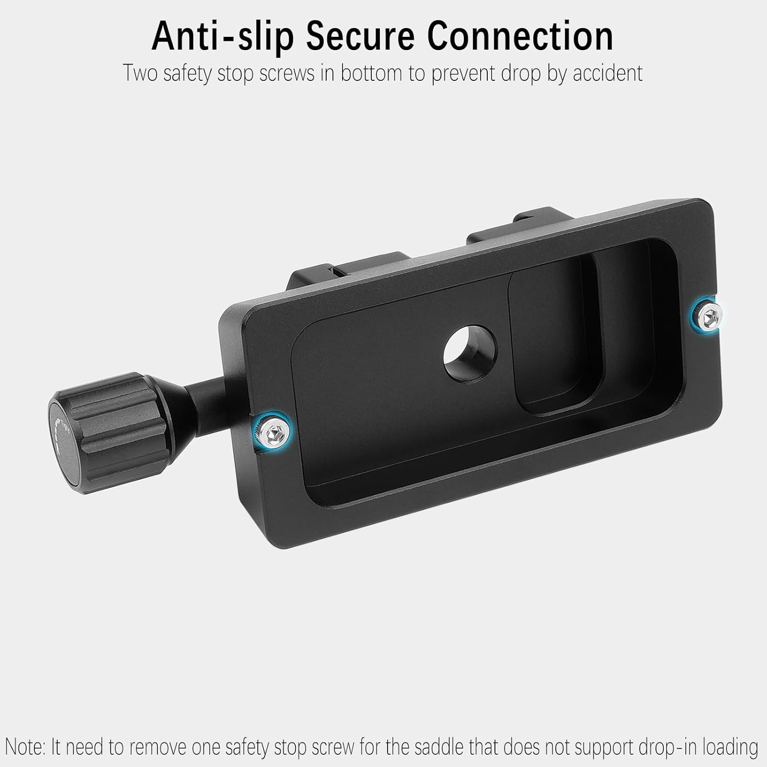 V Size Rail Bar Dovetail Mounting Plate with Arca Swiss Type Clamp for Vixen Style Dovetail Saddles Telescope Scope Adapter Mount Base OTA Equatorial Tripod Sky Astrophotography - Vixen to Arca