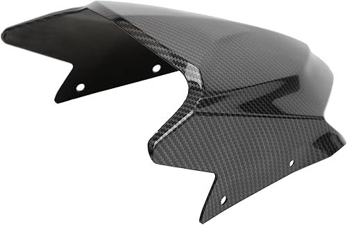 Miniatura 5 de Mokuo Parabrisas decorativo de fibra de carbono para motocicleta Honda Grom MSX 125 2013-2016 SF deflectores de viento parabrisas