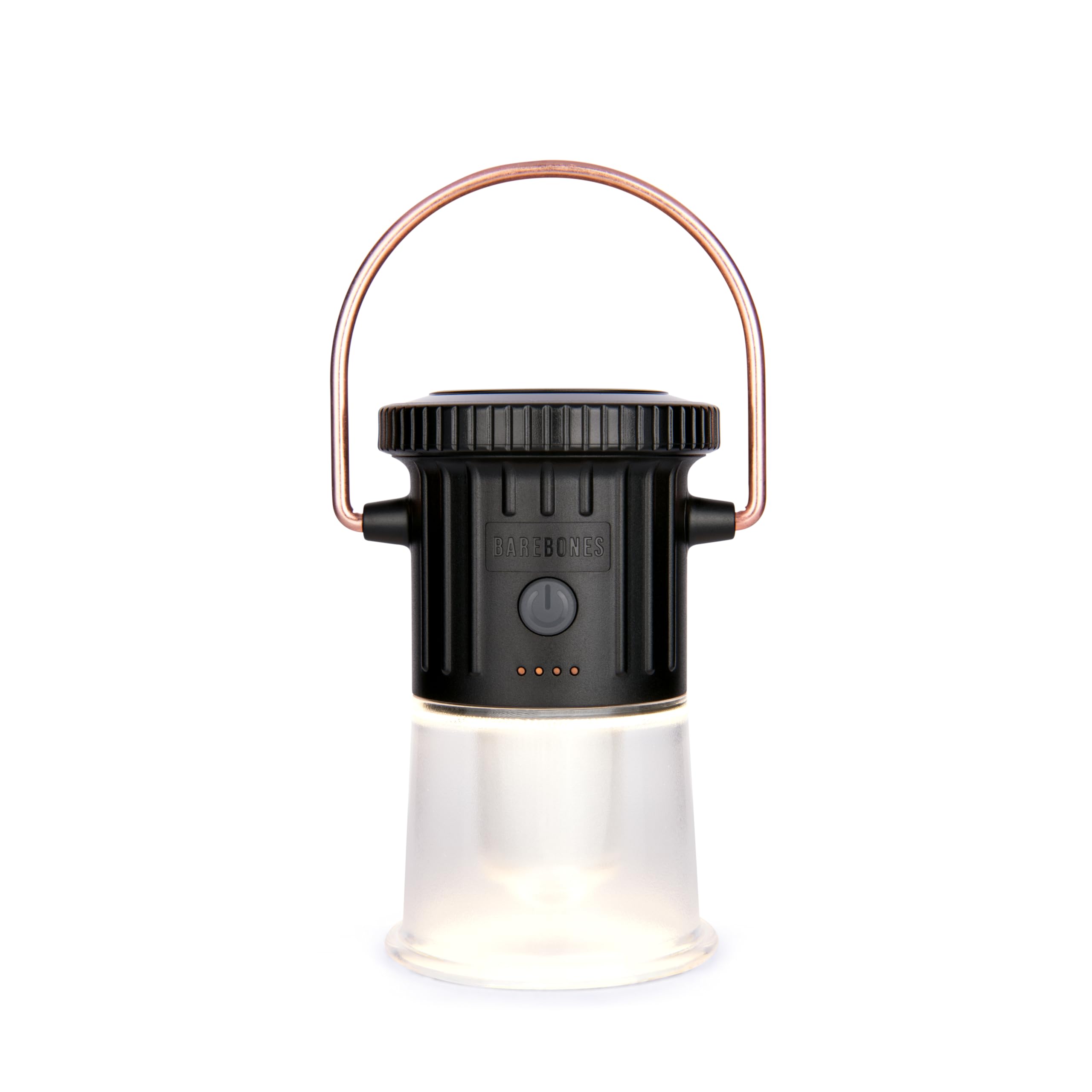 Barebones Hoodoo Light – Black, Rechargeable 3-in-1 Camping Lantern & Flashlight – 600 Lumens LED Light with Magnetic Base, Tripod Mount, USB-C Charging & Dimmable Brightness for Outdoor Use