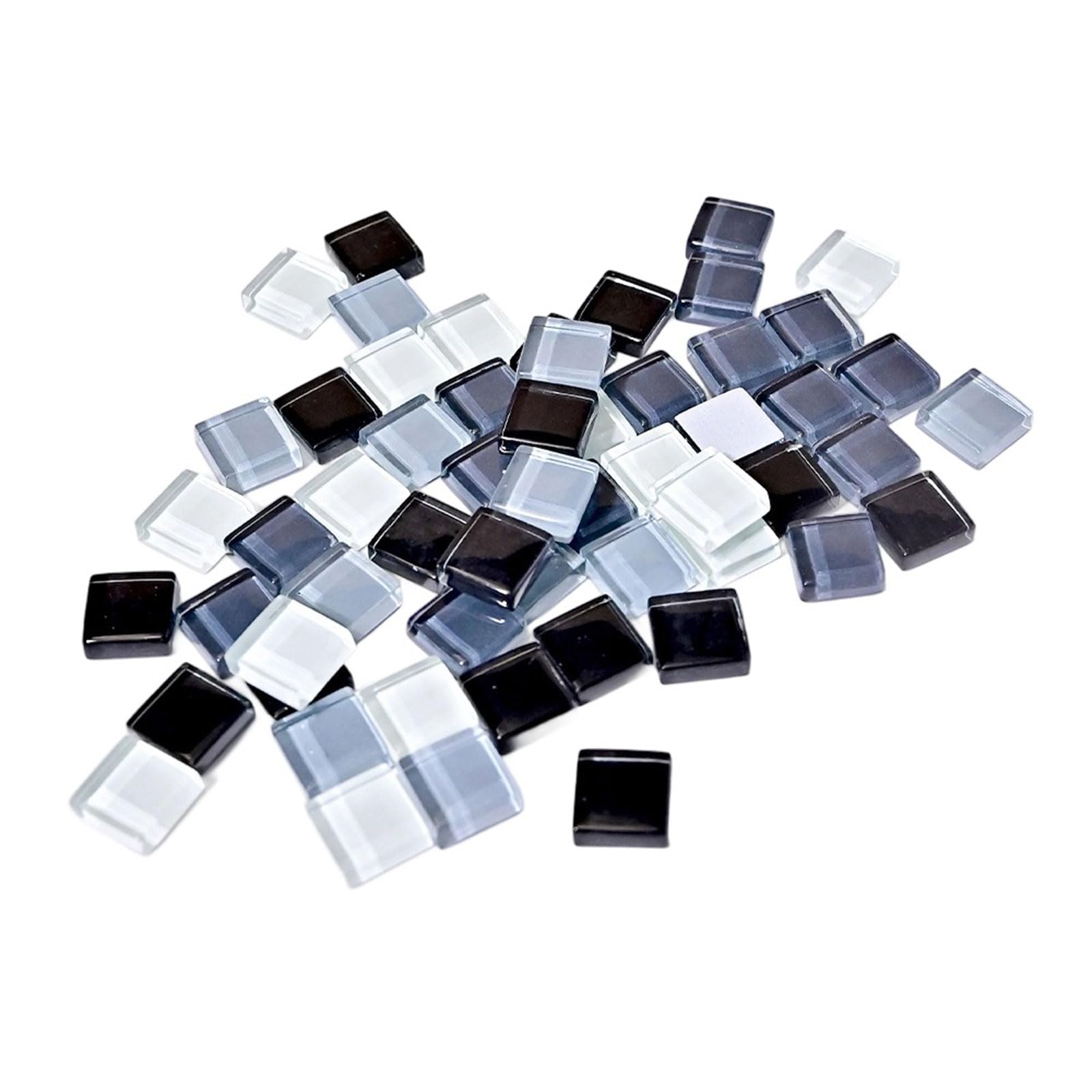 Yhplxyuus Tiles Ceramic Glass Colorful Ceramic Glass Pieces Supplies for Home Decoration Small Tiles