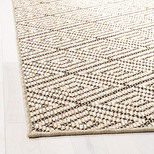SAFAVIEH Palm Beach Collection Area Rug - 9' x 12', Beige & Brown, Sisal Design, Non-Shedding & Easy Care, Ideal for High Traffic Areas in Living Room, Bedroom (PAB360B) - Image 2
