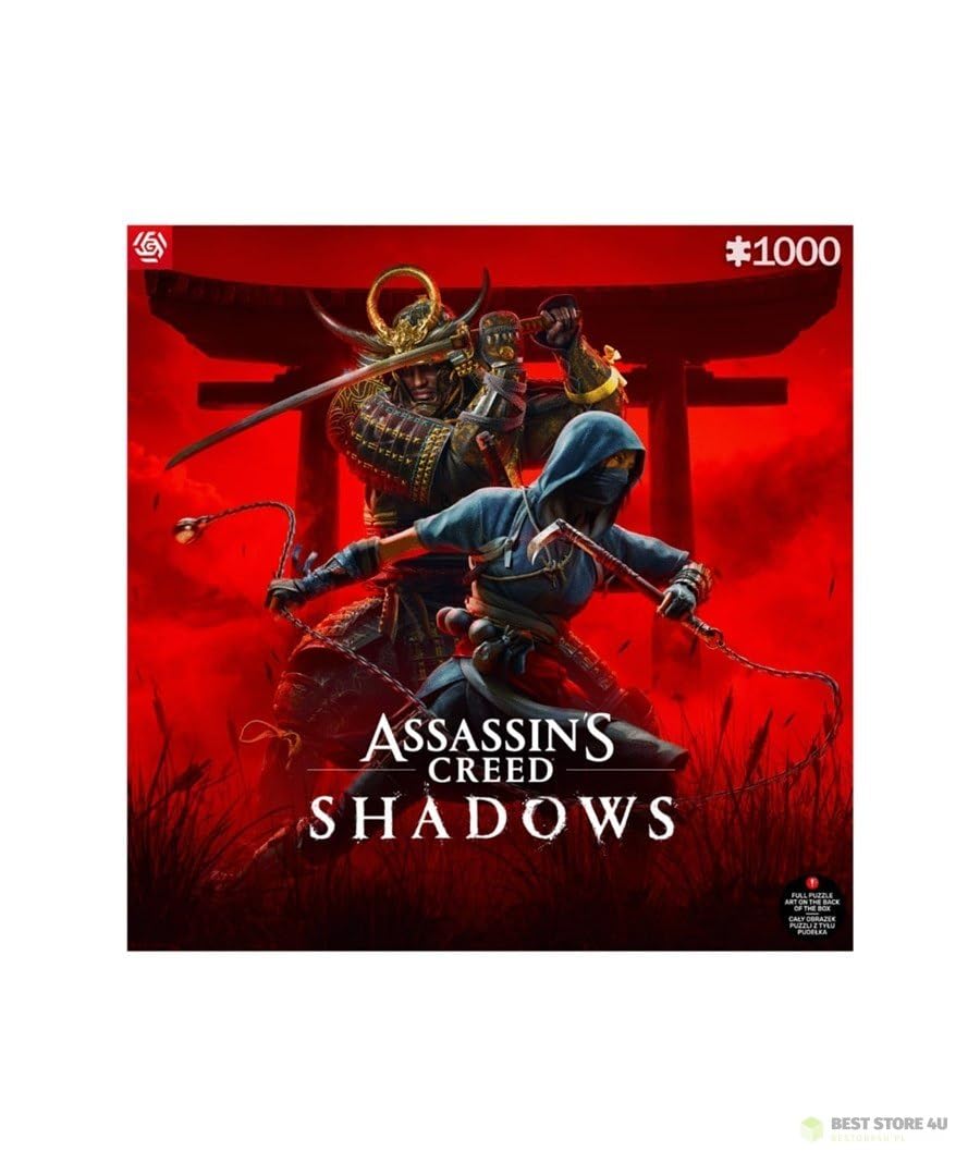 Good Loot - Assassin's Creed Shadows Naoe & Yasuek Puzzle 1000, Multicoloured, GDL-24791