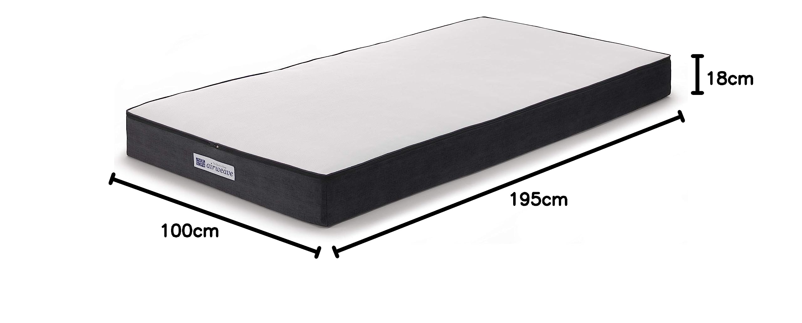 Amazon｜エアウィーヴ ポリエチレン ホワイト ベッドマットレス S01