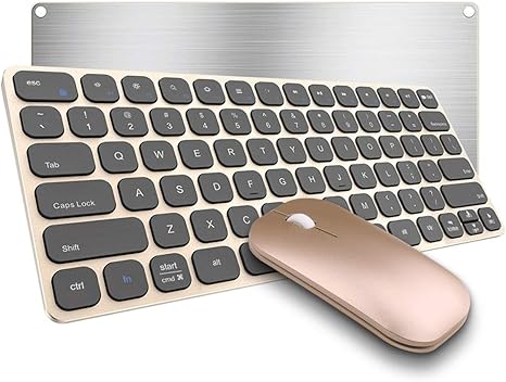 Amazon Co Jp メタルワイヤレスキーボードマウスセットノートパソコンのデスクトップの外付けミュート充電スリムポータブル Smart Color Royal Gold Set パソコン 周辺機器 Amazon Co Jp メタルワイヤレスキーボードマウスセットノートパソコンのデスクトップの外付けミュート充電スリムポータブル Smart Color Royal Gold Set パソコン 周辺機器