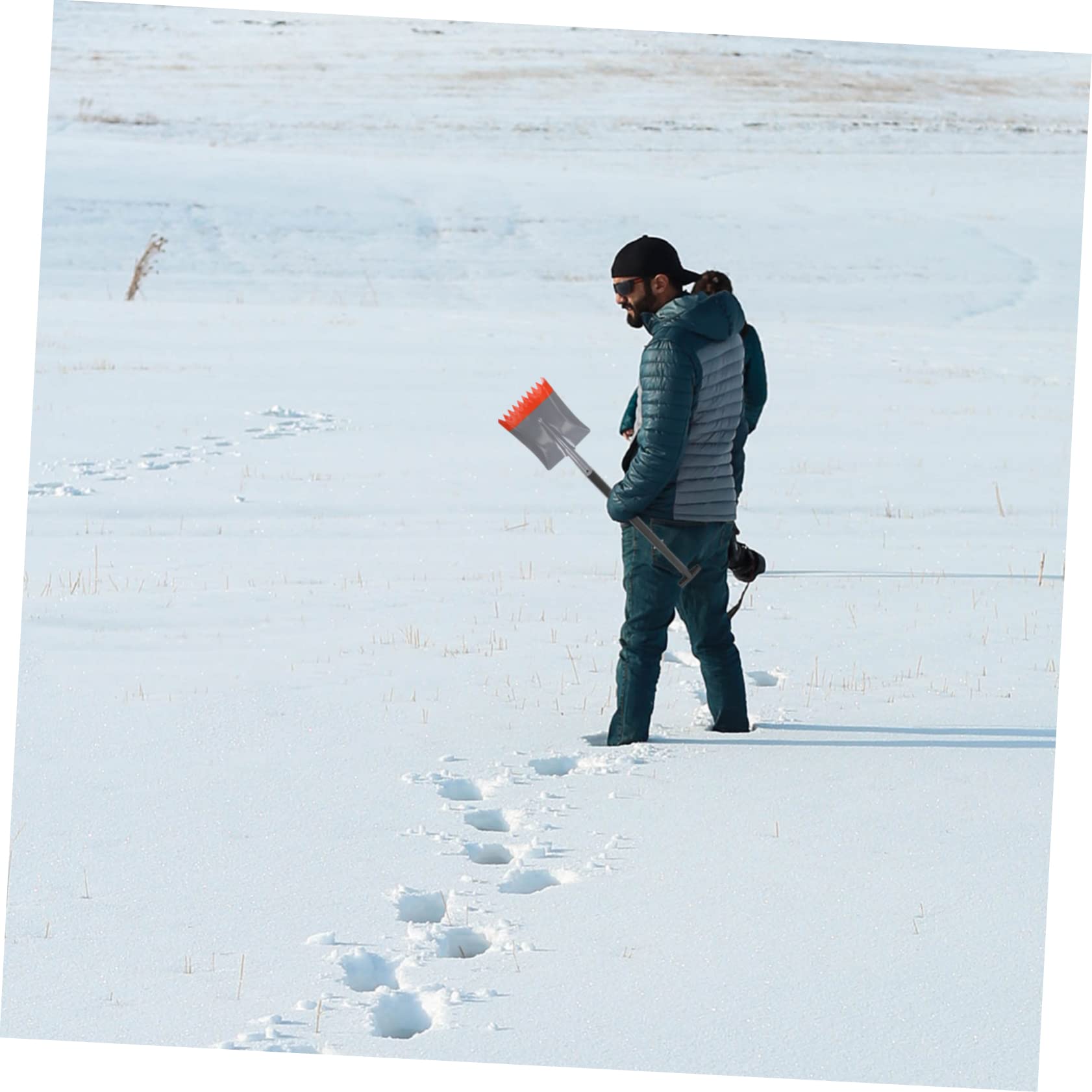 ifundom per Rimozione Ghiaccio Professionale Metallo Attrezzo per De Icing Resistente e Versatile per Pulizia Neve e Ghiaccio e Strade