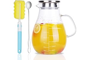 1-Gallon Glass Pitcher: Robust & Convenient Hydration