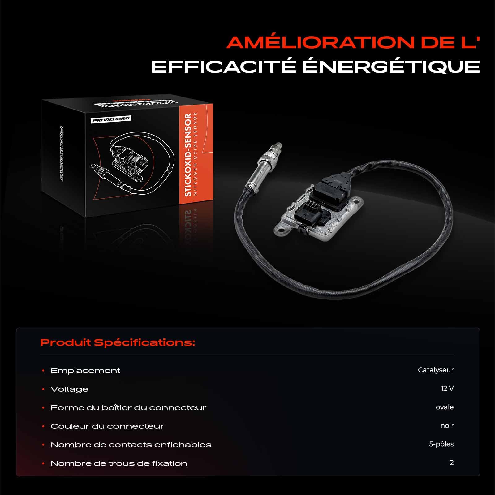 Frankberg Capteur NOx à 5 broches A0009053109