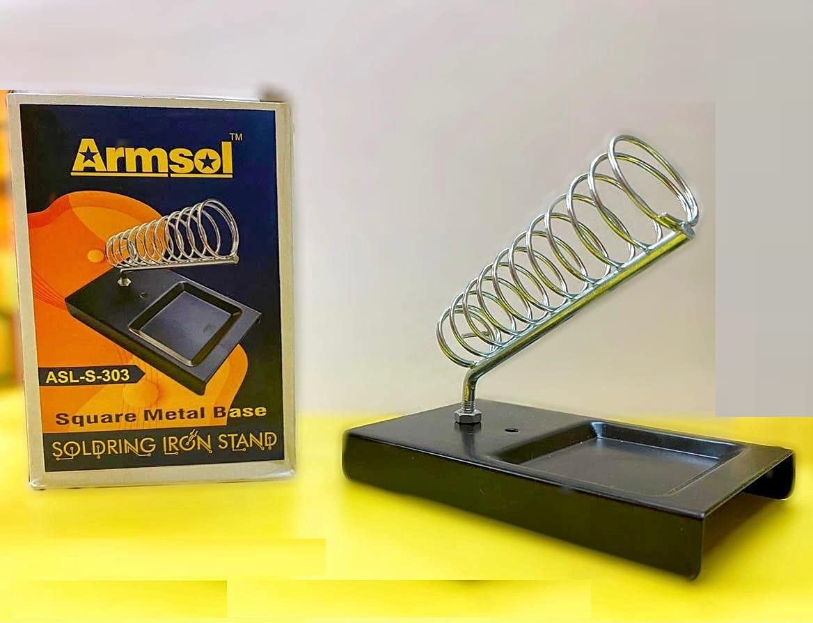 Armsol Square Metal Base Soldering Iron Stand (B092R2R5D2) Amazon Price History, Amazon Price Tracker