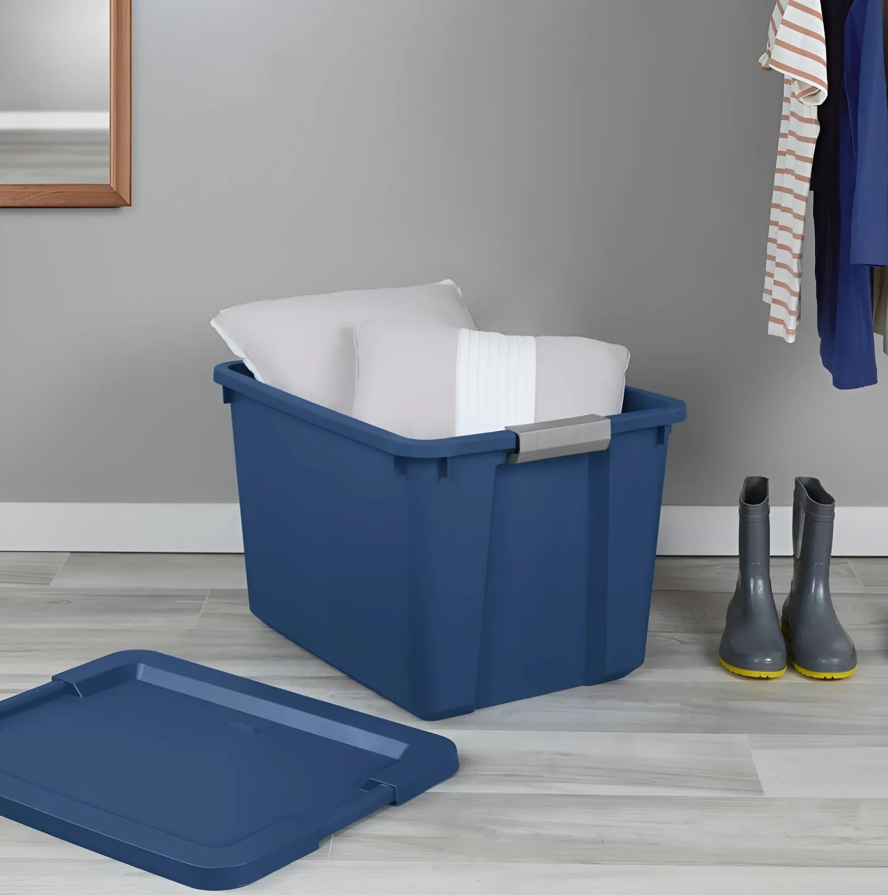 Home Depot Storage Bin Tote 57 Gallon Storage Bin HDX 27 Tough