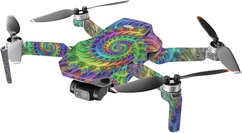 Miniatura 8 de MIGHTY SKINS compatible con DJI Mini 2 Drone portátil  Nebulosa  Cubierta protectora de vinilo duradera, y única  Fácil de aplicar, quitar y cambiar