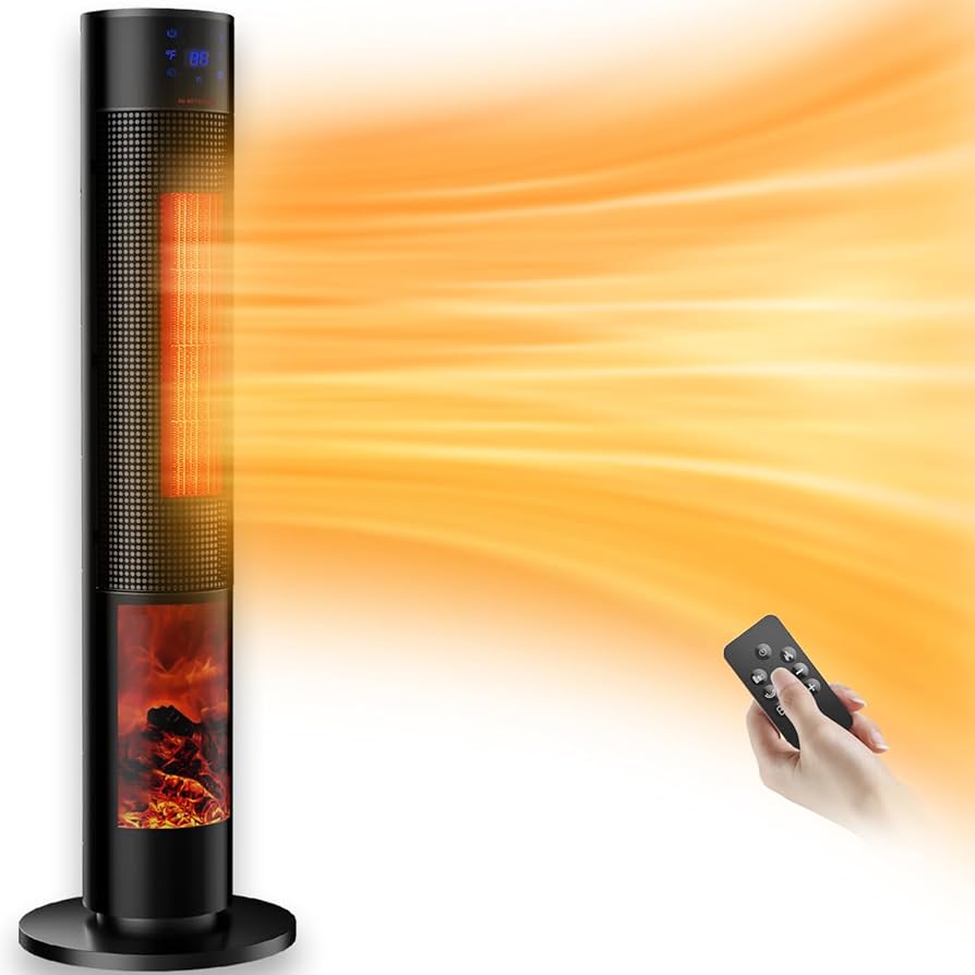 ダイキン CERAMIC HEATER タワーストーブ Amazon.com: Portable Electric Space Heater for Large Room 36