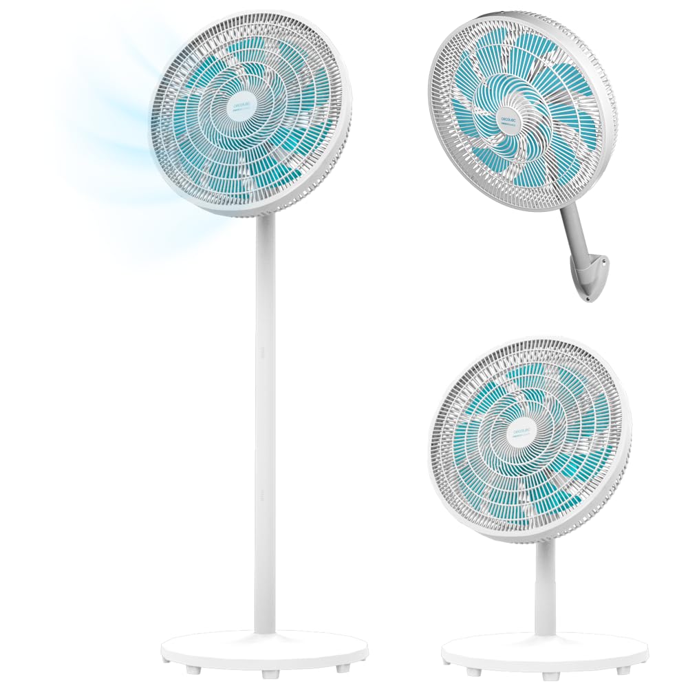 Cecotec EnergySilence 550 3in1 Standventilator 60W 16" 80º Schwenkung 3 Geschwindigkeiten