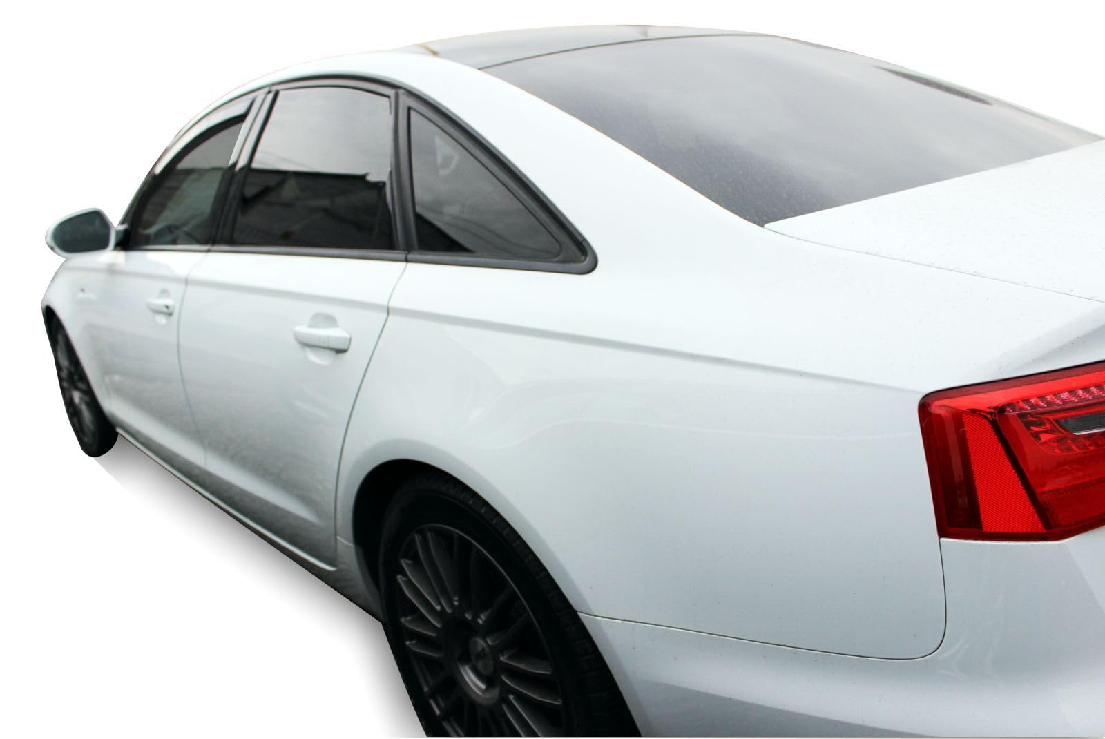 J&J AUTOMOTIVE HEKO Windabweiser für Audi A6 C7 4/5-Türer 2011-2018, 2tlg