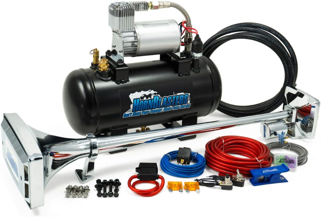 HornBlasters Mother Trucker 1.5 Gallon 150PSI Air Horn Kit