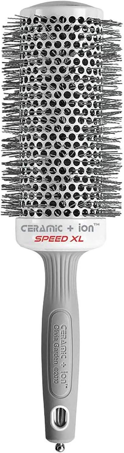 Olivia Garden Ceramic + Ion Speed XL Hair Brush, CIXL-55, 2 1/8"