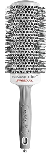 Miniatura 25 de Olivia Garden Ceramic + Ion Speed XL - Extra-Long Round Thermal Hair Brush - Not Electrical - Professional Blowout Brush for Normal to Thick Hair