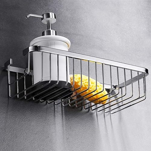 Miniatura 3 de Stainless Steel ShowerCaddy, Bathroom Shower Organizer Soap Shampoo Conditioner Holder Kitchen Organizer Basket Floating Shelves