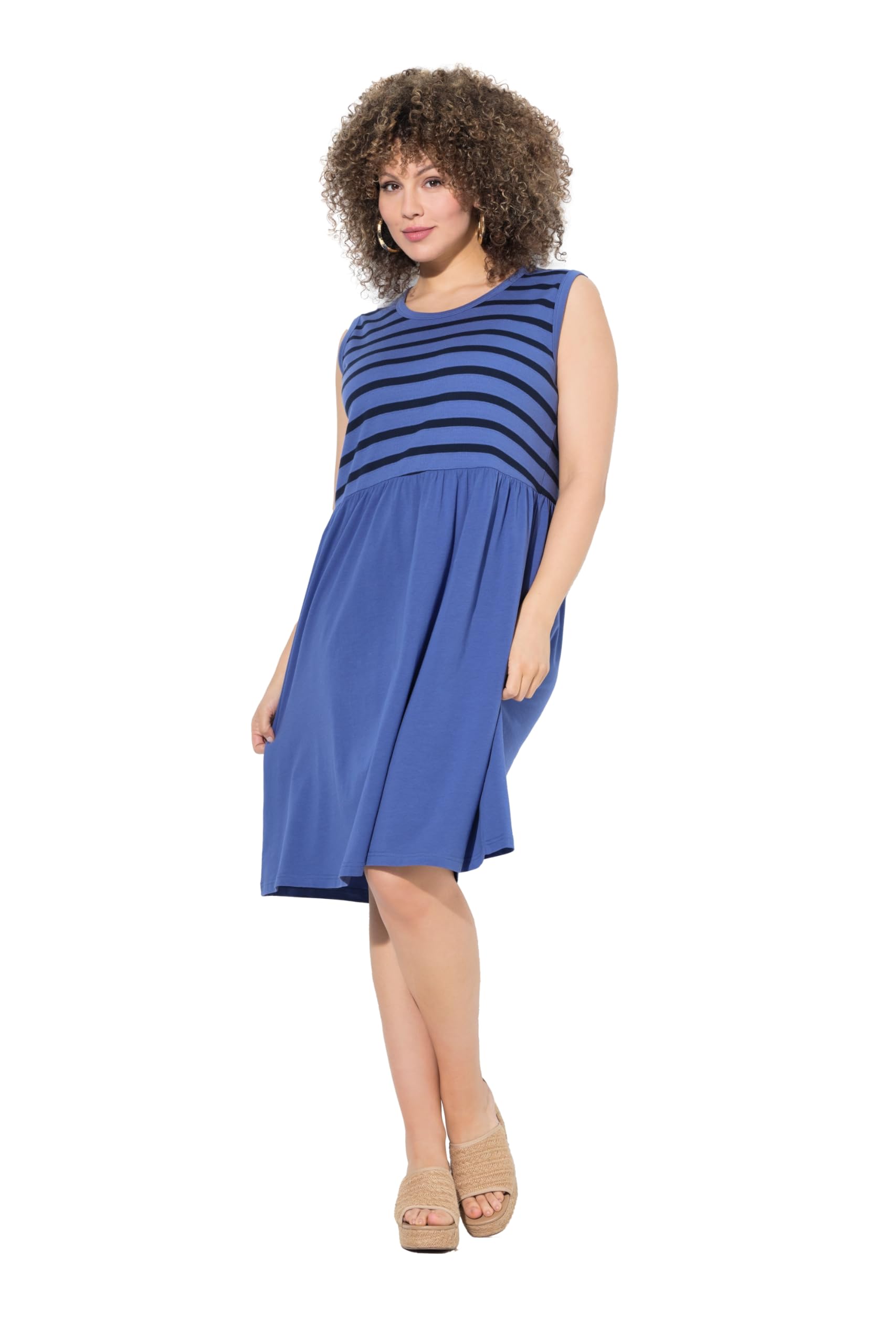 Ulla Popken Femme Robe en Jersey