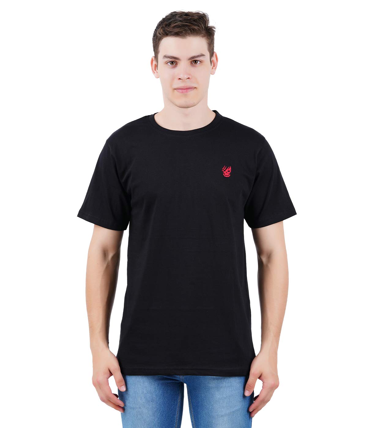 OFFENDERS™ Brand Factory Outlet Tshirts with Brand Logo Embroidary Half Sleeve (Pack of 1)