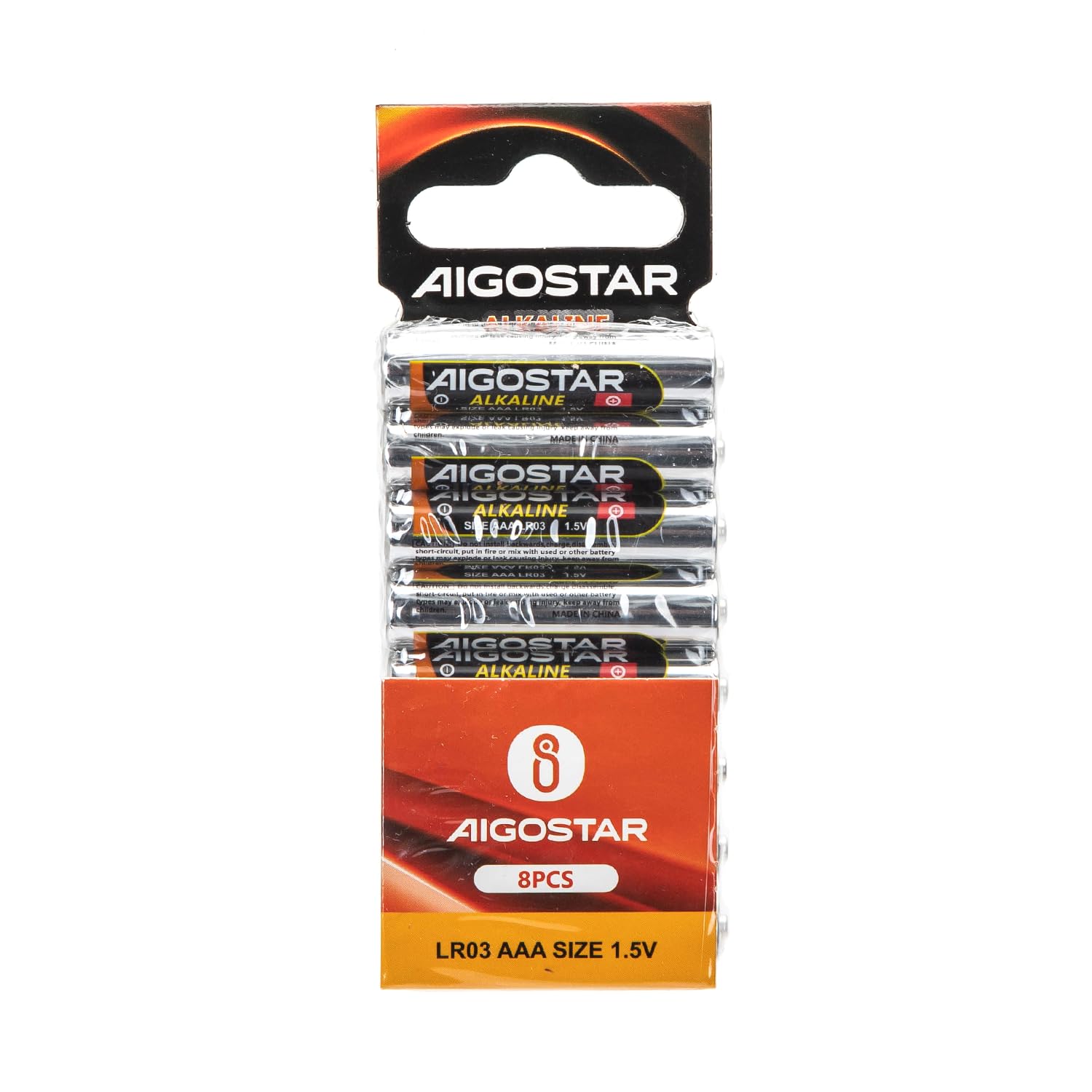 8 x LR03 (AAA) 1.5V Alkaline Battery