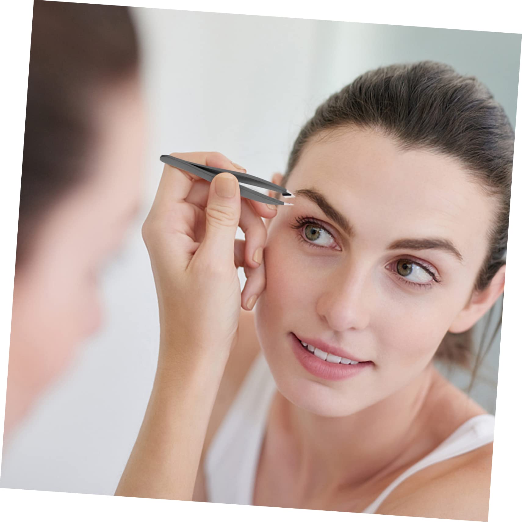 Healeved 20 Pièces Mini pince à sourcils pince à sourcils pour femme femme tweezers es à épiler e à cheveux sourcils es à sourcils Unité centrale Black