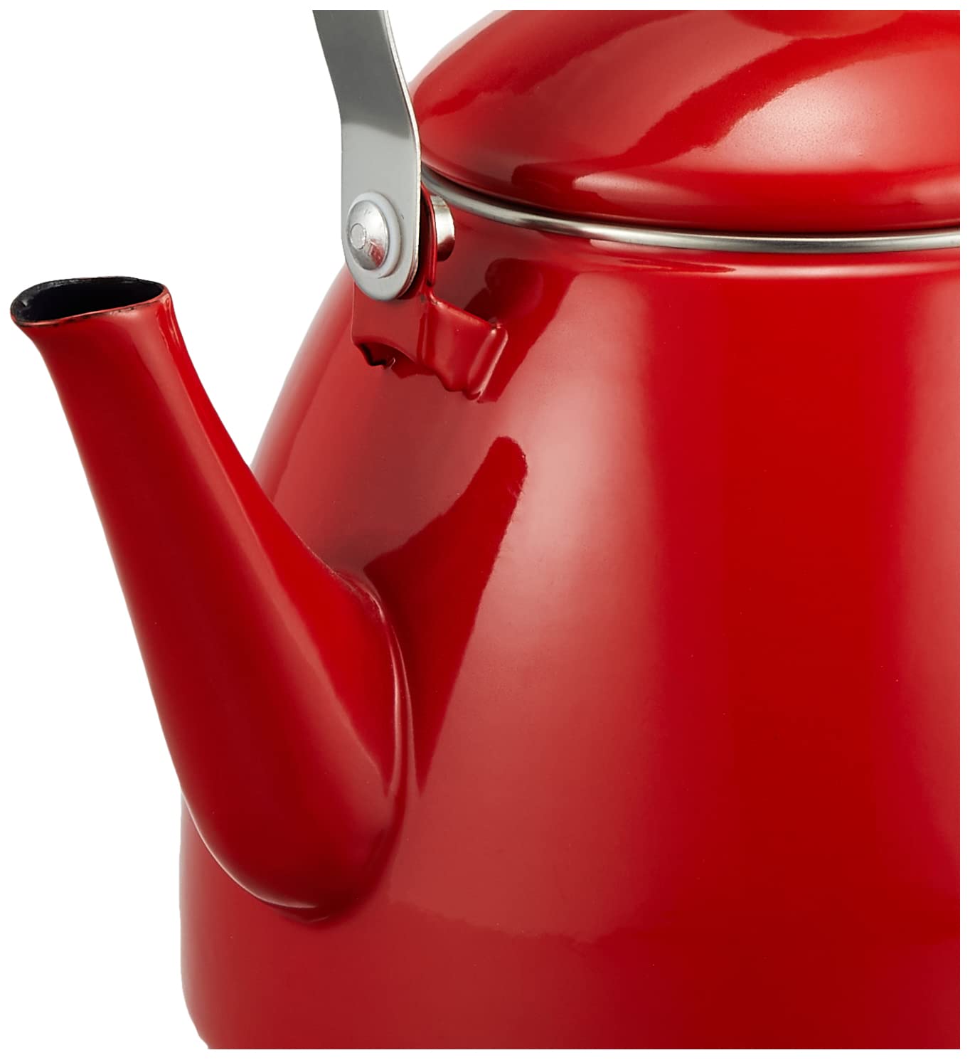 Amazon.co.jp: ベストコ IH対応 ケトル ホーロー やかん 2.5L レッド