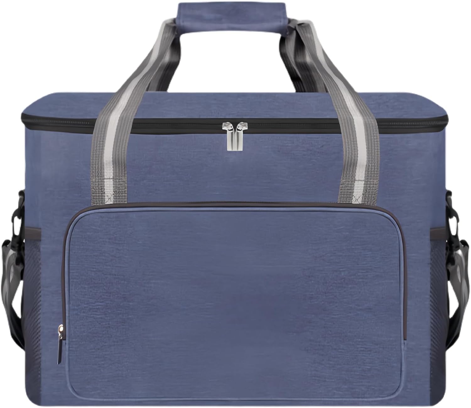 L ランチバッグ 漏れ防止 ソフト クーラー 断熱ボックス 男女兼用 大人用 (ブルー, XL)